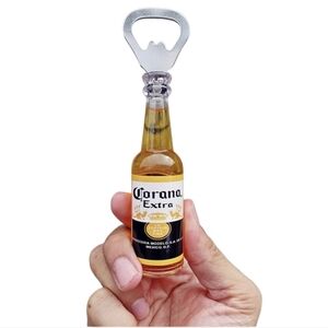 Bottle Opener Keychain - Silver and Gold